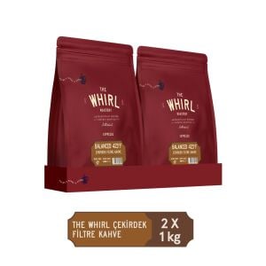 The Whirl Balanced 423°F Çekirdek Filtre Kahve 1 kg x 2 Adet