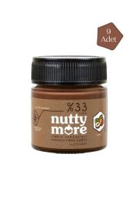 Nutty More %33 Fındık Parçacıklı Kakaolu Fındık Ezmesi 200 gr x 9 Adet
