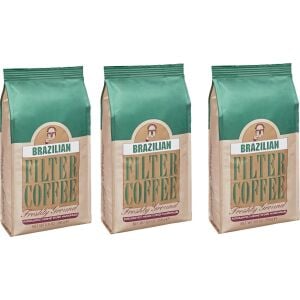 Mehmet Efendi Brazilian Filtre Kahve 250 gr Filtre Kahve (3 Adet)