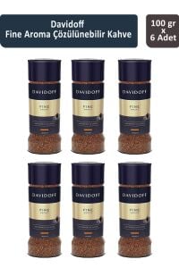 Davidoff Fine Aroma Çözünülebilir Kahve 100 gr x 6 Adet