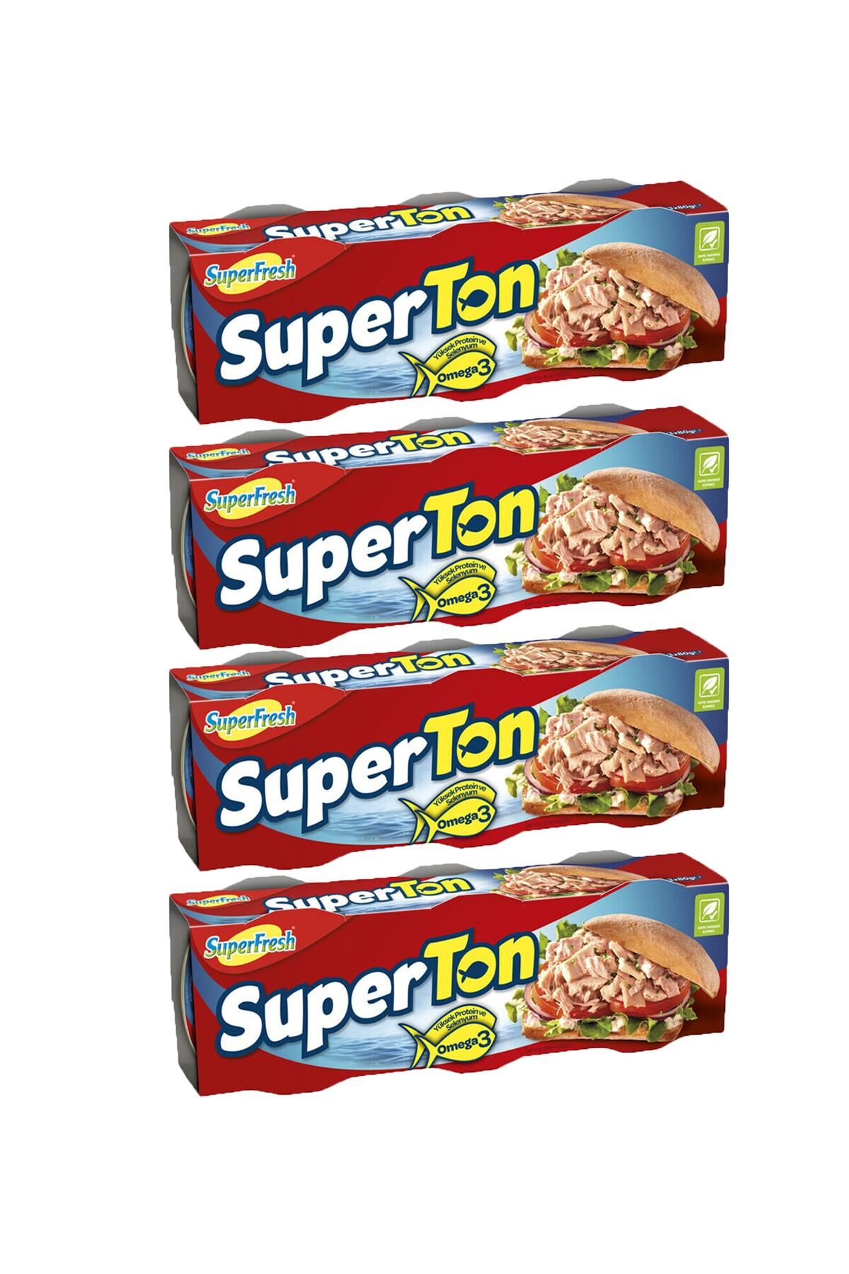 SuperFresh SUPERTON Ton Balığı 75 gr x 12 Adet