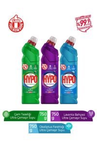 ULTRA ÇAMAŞIR SUYU 1ÇAM,1LAVANTA, 1 OKALİPTUS 750 GR X 3 ADET