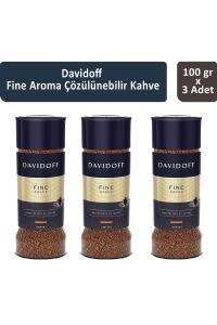 Davidoff Fine Aroma Çözünülebilir Kahve 100 gr x 3 Adet