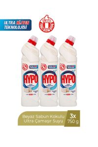 ULTRA ÇAMAŞIR SUYU BEYAZ SABUN 750 GR x 3