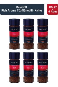 Davidoff Rich Aroma Çözünülebilir Kahve 100 gr x 6 Adet