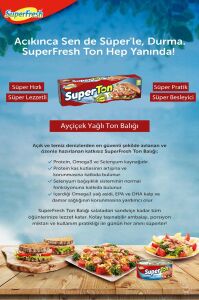 SuperFresh SUPERTON Ton Balığı 75 gr x 6 Adet