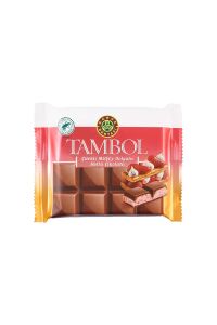Kahve Dünyası Tambol Çilekli Milföy Dolgulu Sütlü Çikolata 100 gr x 3 Adet