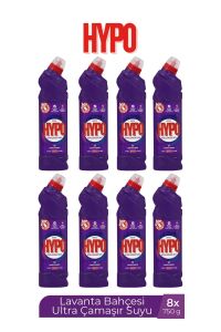 H.HYPO ULTRA KIVAMLI ÇAMAŞIR SUYU LAVANTA 750 GR X 8