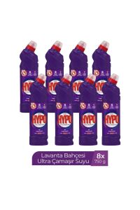 H.HYPO ULTRA KIVAMLI ÇAMAŞIR SUYU LAVANTA 750 GR X 8