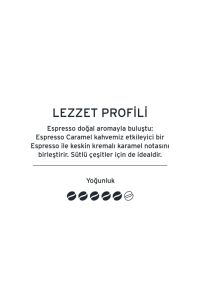 Tchibo No Color Espresso Caramel 10'lu Kapsül Kahve