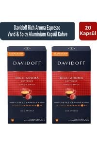 Davidoff Rich Aroma Espresso Vıvıd & Spıcy Kapsül Kahve x 2 Adet