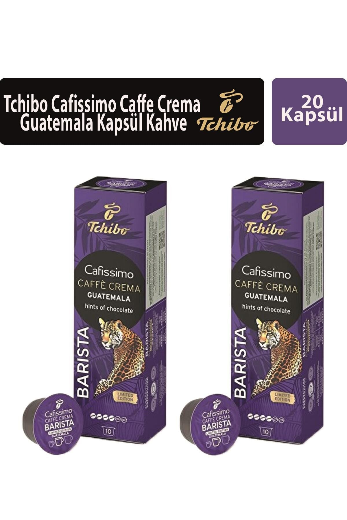 Tchibo Cafissimo Guetamala Kapsül Kahve x 2 Adet
