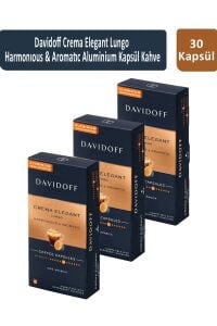 Davidoff Crema Elegant Lungo Harmonıous & Aromatıc Kapsül Kahve x 3 Adet