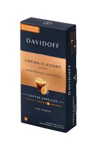 Davidoff Crema Elegant Lungo Harmonıous & Aromatıc Kapsül Kahve x 2 Adet