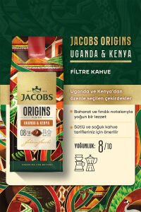 Jacobs Origins Uganda & Kenya Filtre Kahve 200gr