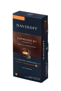 Davidoff Espresso 57 Ristretto Dark & Chocolatey Kapsül Kahve x 10 Adet