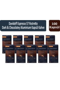 Davidoff Espresso 57 Ristretto Dark & Chocolatey Kapsül Kahve x 10 Adet