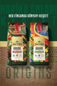Jacobs Origins Uganda & Kenya Çekirdek Kahve 1 Kg
