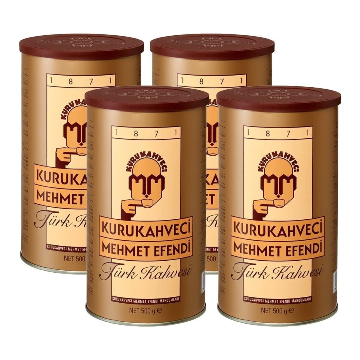 Mehmet Efendi Türk Kahvesi 500 gr x 4