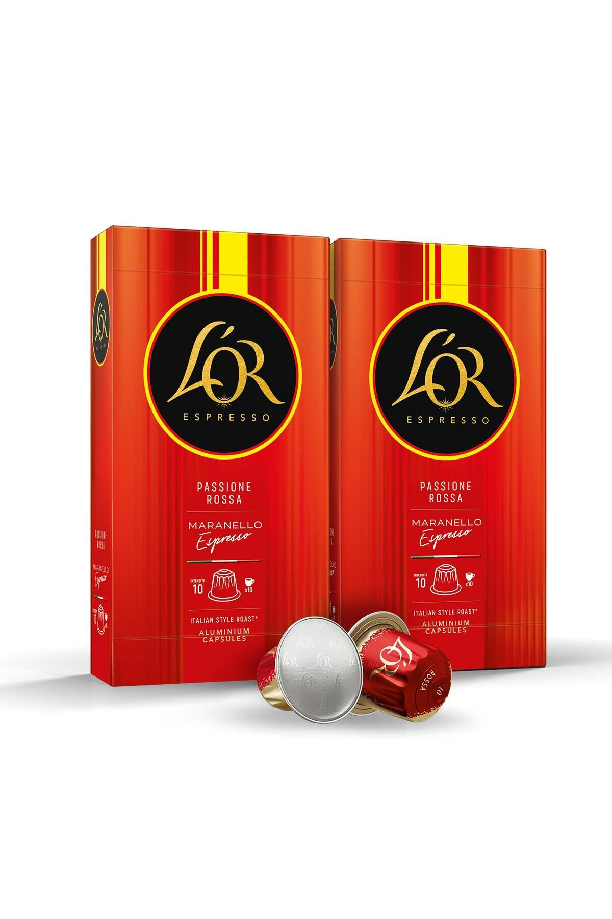 LOR Maranello Espresso Nespresso Uyumlu Alüminyum Kapsül Kahve 20 Kapsül