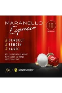 LOR Maranello Espresso Nespresso Uyumlu Alüminyum Kapsül Kahve