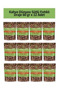 Kahve Dünyası Antep Fıstık Draje 60 gr x 12 Adet