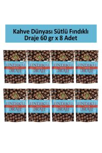 Kahve Dünyası Fındık Draje 60 gr x 8 Adet