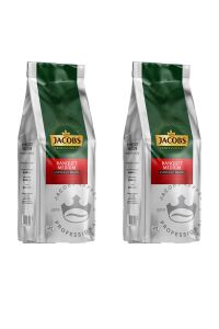 Jacobs Banquet Medium Espresso Beans Çekirdek Kahve 1 kg x 2 Adet + Porselen Kupa Hediyeli