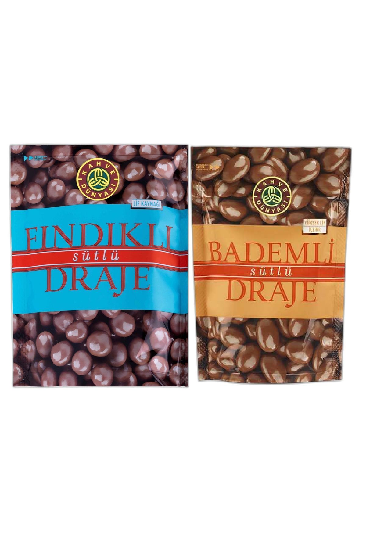 Kahve Dünyası Fındık Draje 60 gr ve Badem Draje 60 gr