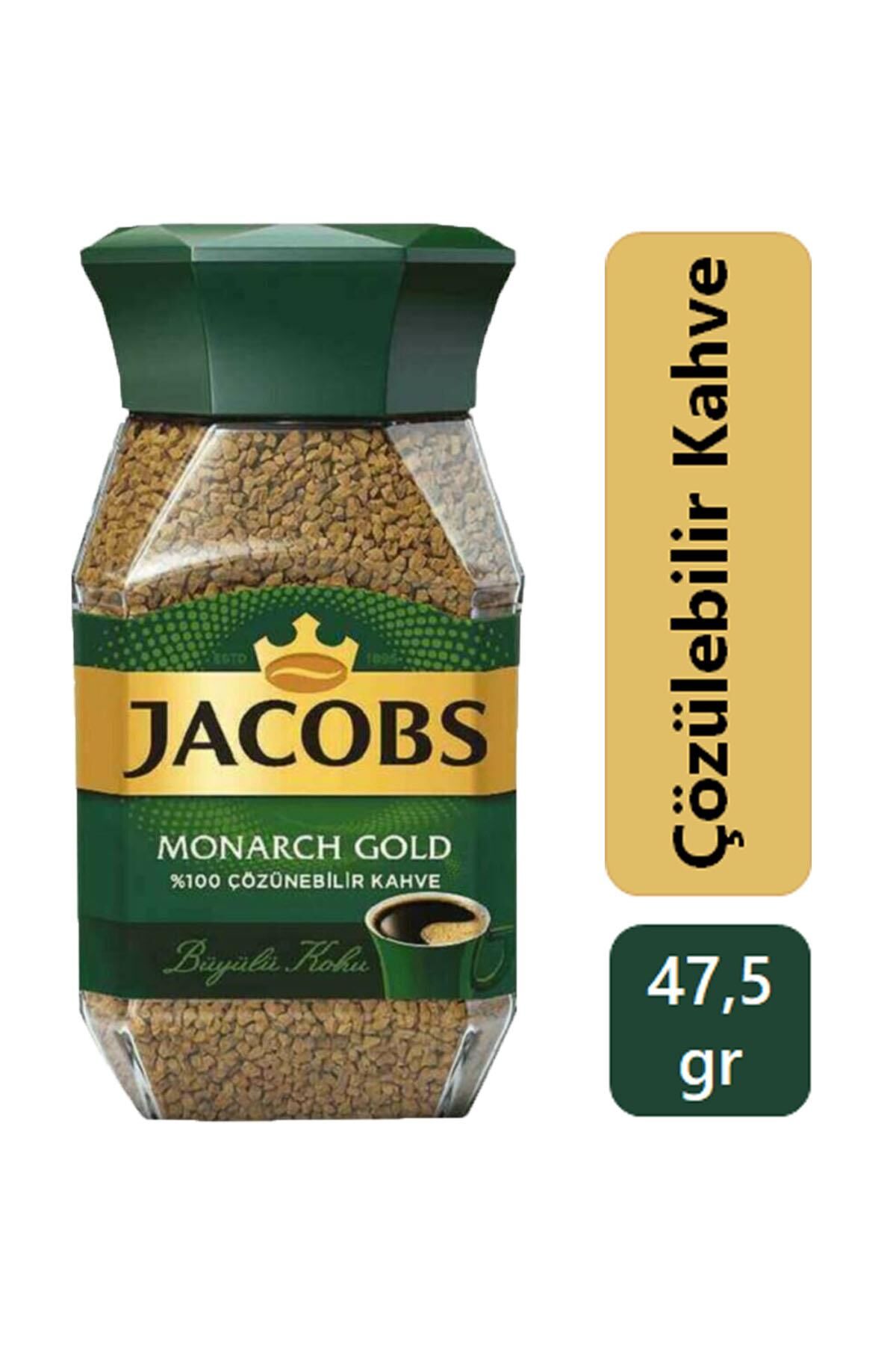 Jacobs Monarch Gold Kahve 47,5 gr Cam Kavanoz