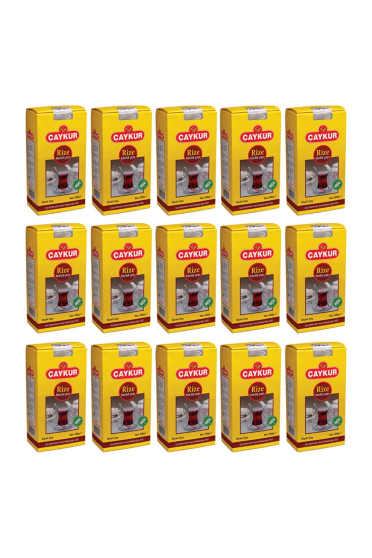 Çaykur Rize Turist Çayı 500 gr x 15 Adet