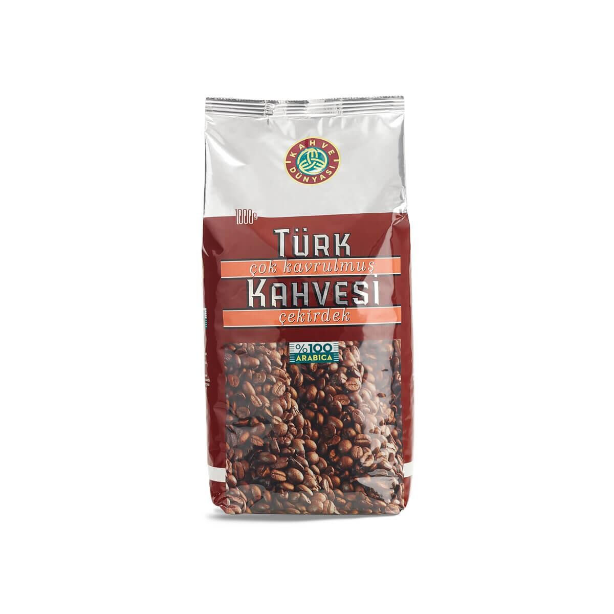 Kahve Dünyası ÇOK KAVRULMUS TÜRK KAHVESİ 1kg