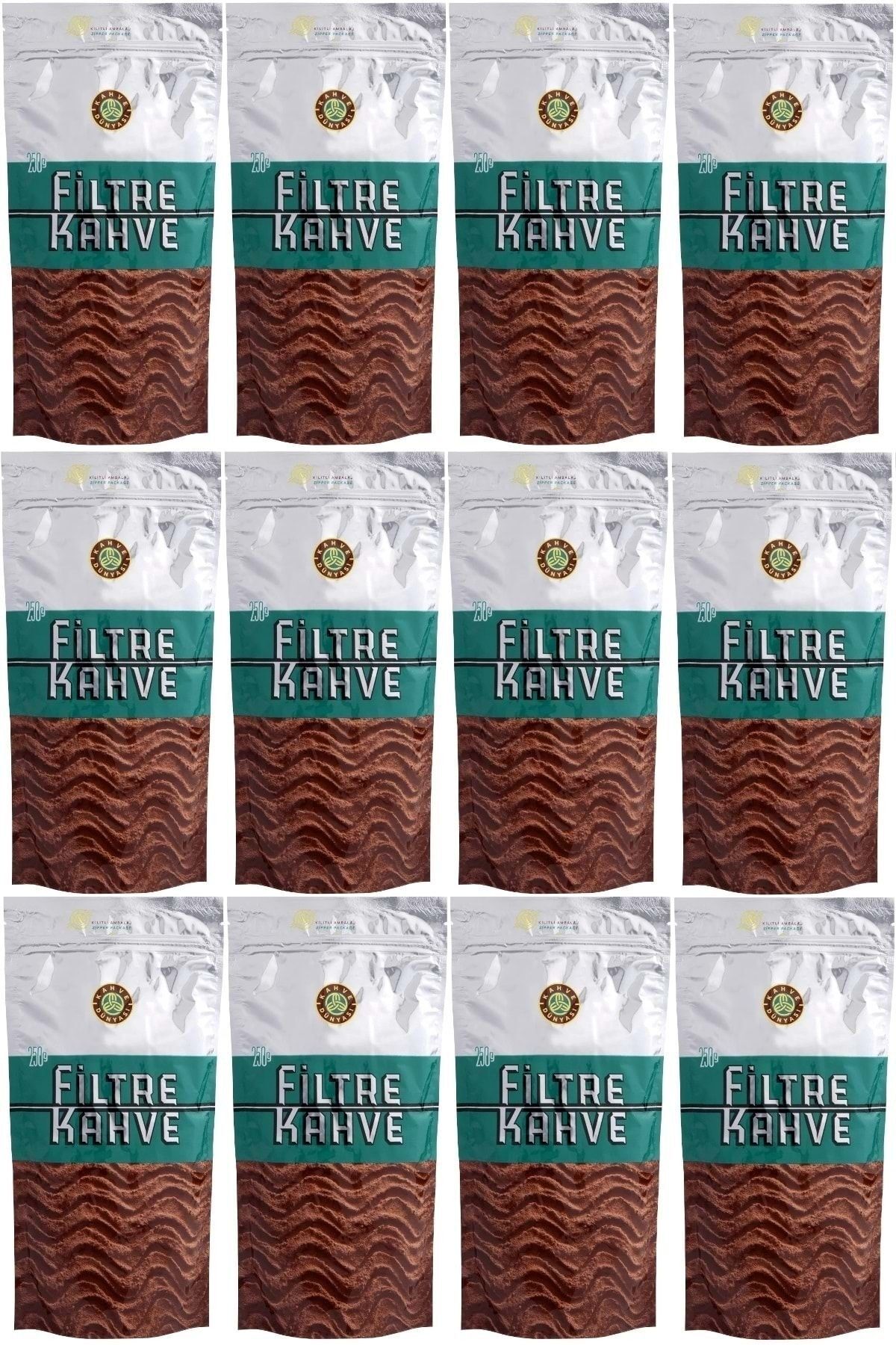 Kahve Dünyası Filtre Kahve 250 gr x 12 Adet