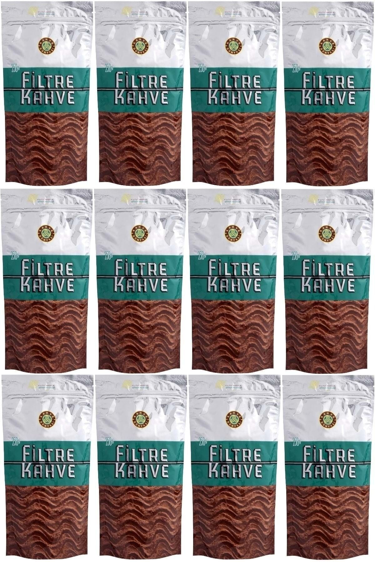 Kahve Dünyası Filtre Kahve 250 gr x 12 Adet