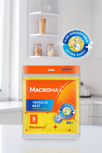 Macromax Temizlik Bezi 5'li