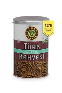 Kahve Dünyası Teneke Türk Kahvesi Orta Kavrulmuş 250 gr x 12 Adet