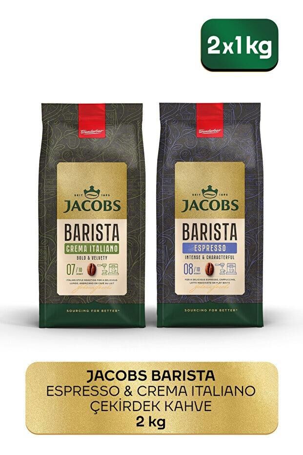 Barista Editions Çekirdek Kahve Crema Italiano 1kg %100 Arabica Espresso 1kg