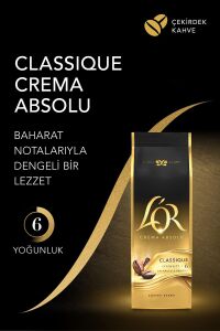 L'OR - Crema Absolu Classıc Çekirdek Kahve 500gr x 2 Adet