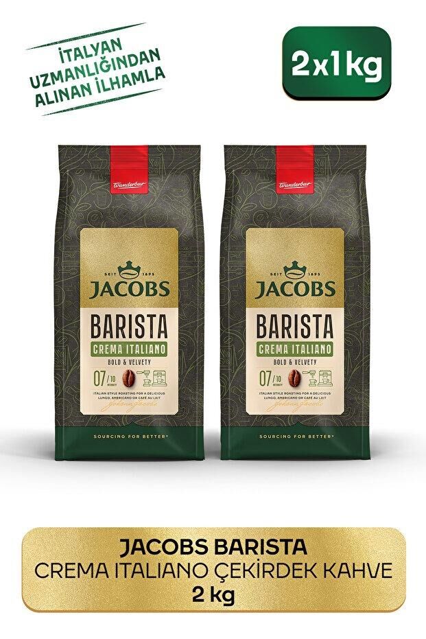 Barista Editions Çekirdek Kahve Crema Italiano 1kg x 2 Paket