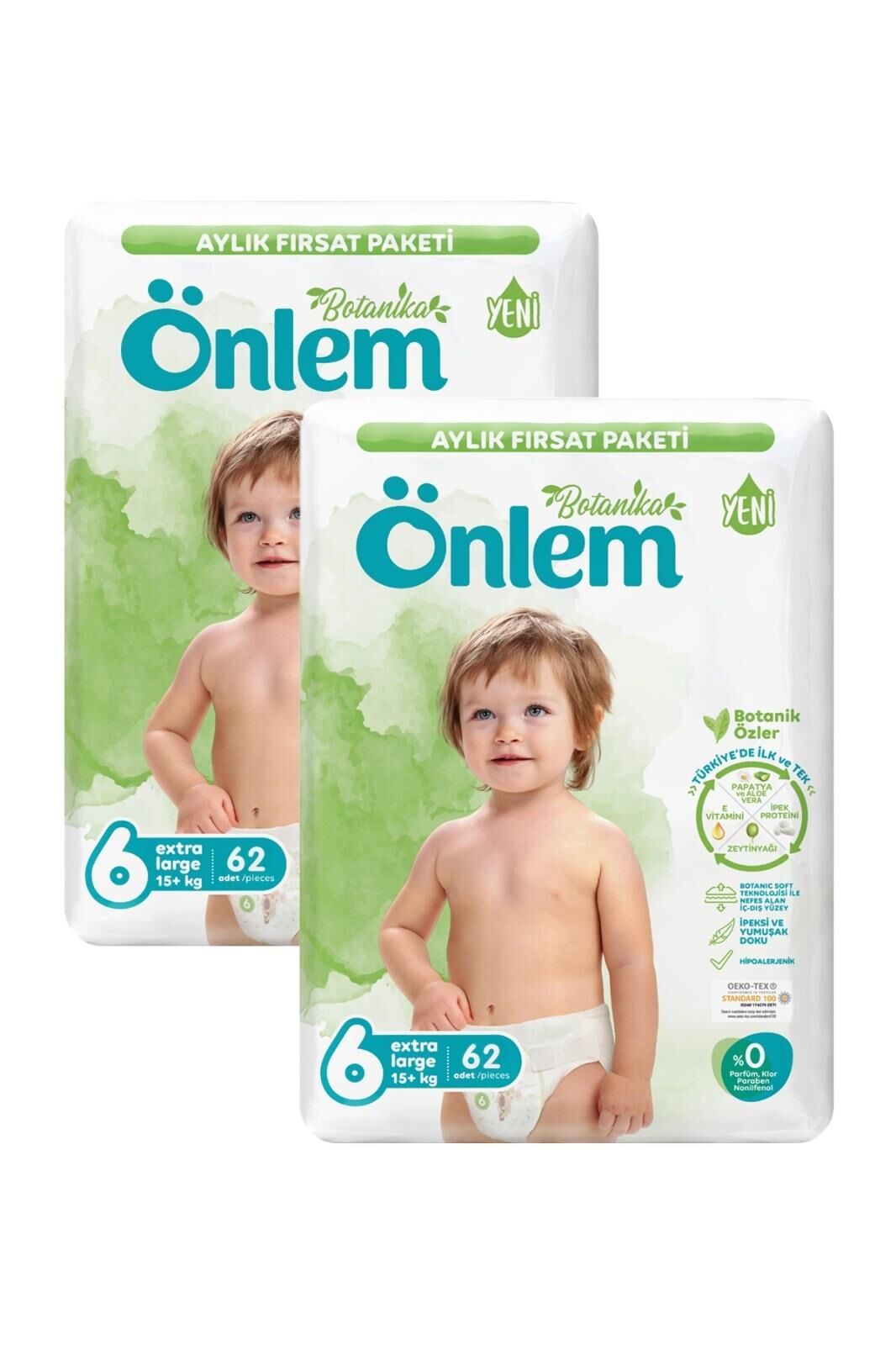 Önlem Botanika 6 Extra Large 15+ Kg 62 Adet x 2 Adet