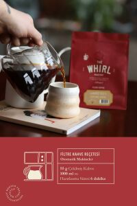 The Whirl Filtre Brunette 431°F Çekilmiş Kahve 250 gr + Filtre Kağıdı Hediye 80'li