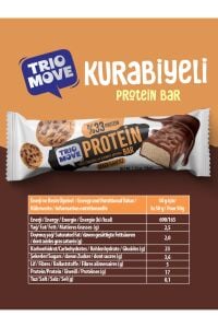 TrioMove Çikolata Kaplamalı Protein Bar 9'lu Tanışma Paketi 50 gr x 9 Adet