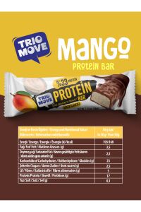 TrioMove Çikolata Kaplamalı Protein Bar 9'lu Tanışma Paketi 50 gr x 9 Adet
