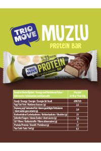 TrioMove Çikolata Kaplamalı Protein Bar 9'lu Tanışma Paketi 50 gr x 9 Adet
