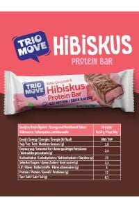 TrioMove Çikolata Kaplamalı Protein Bar 9'lu Tanışma Paketi 50 gr x 9 Adet