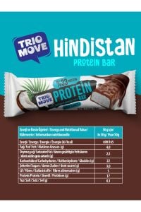 TrioMove Çikolata Kaplamalı Protein Bar 9'lu Tanışma Paketi 50 gr x 9 Adet