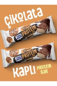 TrioMove Protein Bar - Kurabiyeli ve Sütlü Çikolatalı, %33 Protein, 50 gr x 9 Adet