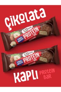 TrioMove Protein Bar - Fındıklı ve Sütlü Çikolatalı, %33 Protein, 50 gr x 9 Adet