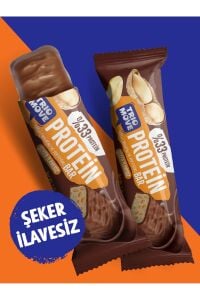 TrioMove Protein Bar - Yer Fıstıklı ve Sütlü Çikolatalı, %33 Protein, 50 gr x 9 Adet