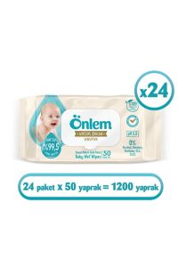 Önlem Hassas Bakım Islak Mendil 50li x 24 Adet